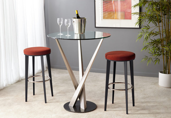 Cus Round Stool Bar Stools Elite Modern