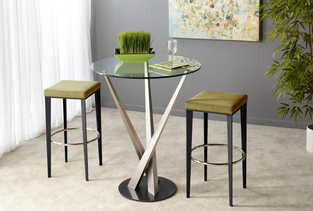 Cus Square Stool Bar Stools Elite Modern