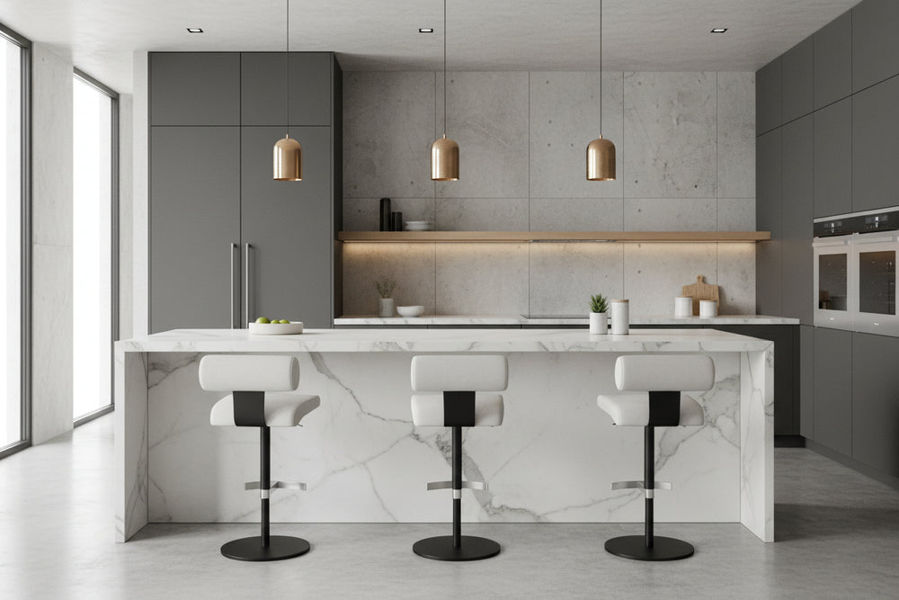BOLO Adjustable Swivel Stool Bar Stools Elite Modern