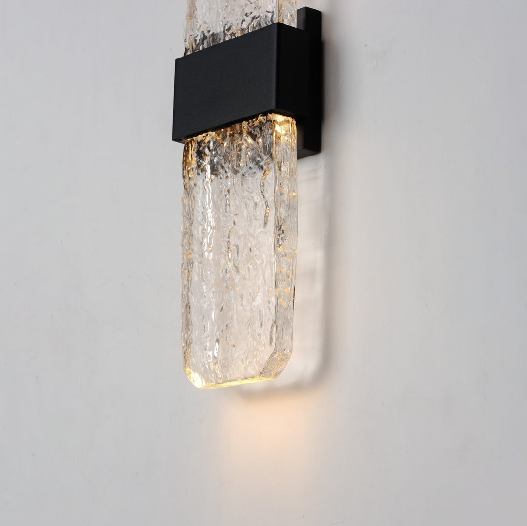 Rune LED Outdoor Wall Sconce - Large by Studio M Lighting – lifestyle