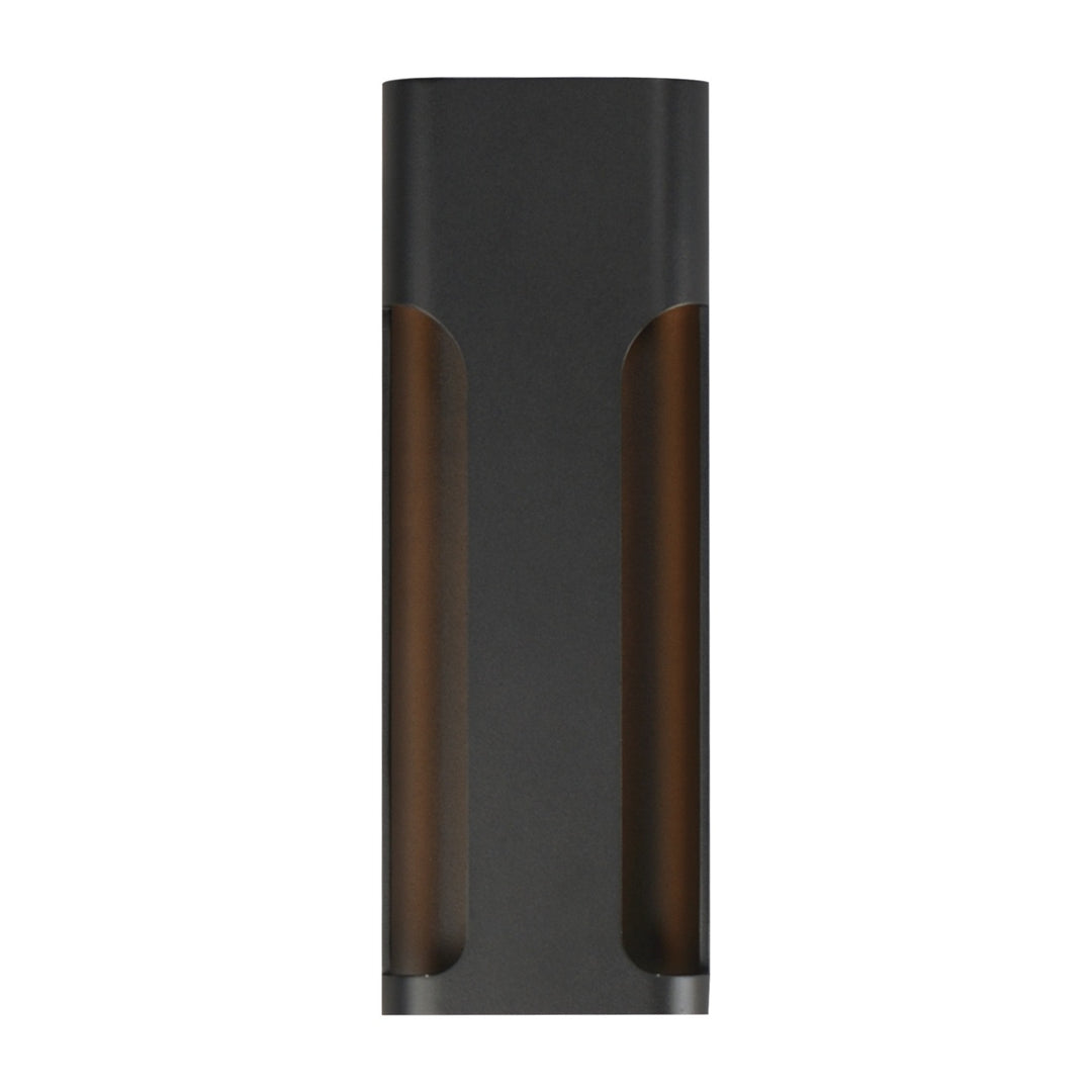 Maglev 18" LED Outdoor Wall Lamp by Studio M Lighting in Black