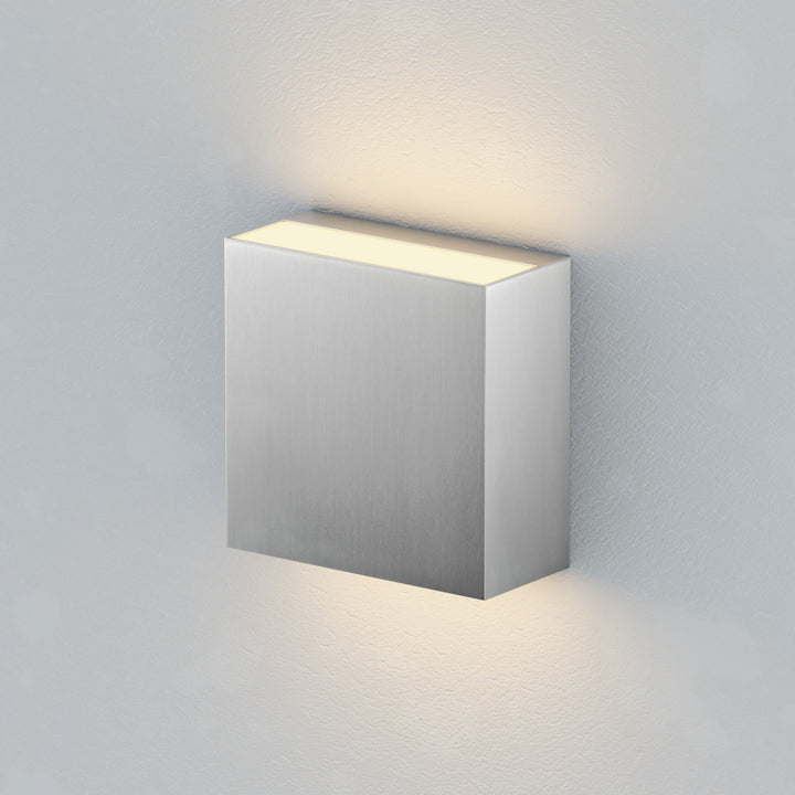 Cubed 5.5 LED Outdoor Sconce by Studio M Lighting – lifestyle