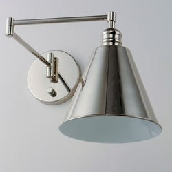Library Wall Sconce Horizontal Swing Arm by Studio M Lighting – lifestyle