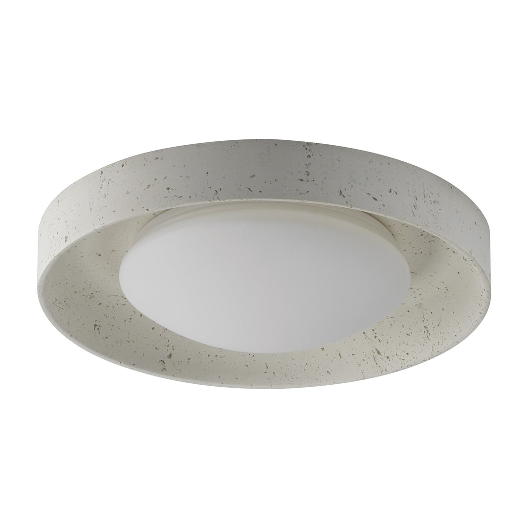 Matera 18 LED Flush Mount - 5CCT by Studio M Lighting in Chaulk White