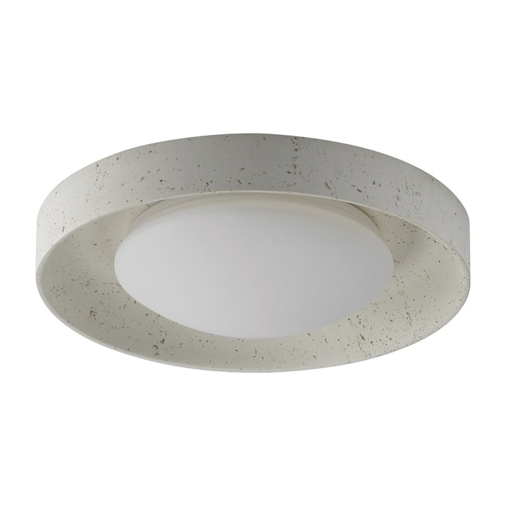 Matera 18 LED Flush Mount - 5CCT by Studio M Lighting in Chaulk White