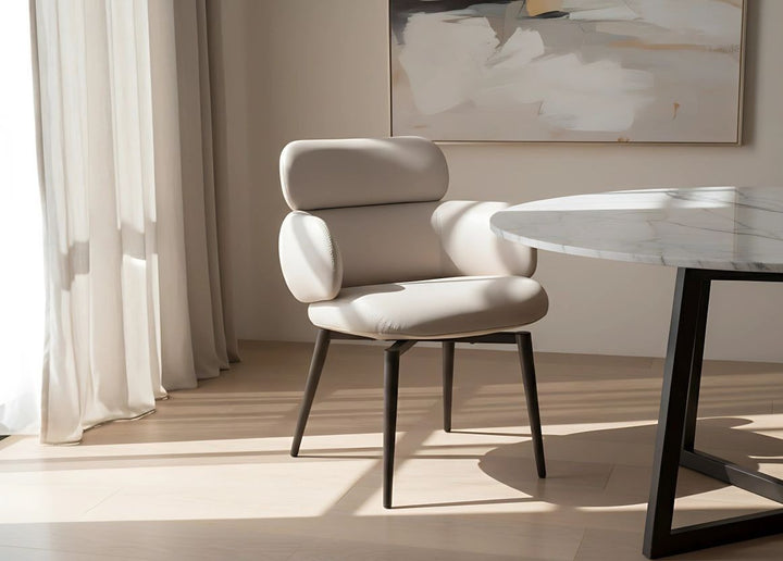 Como Swivel Dining Armchair by Whiteline Modern Living – lifestyle