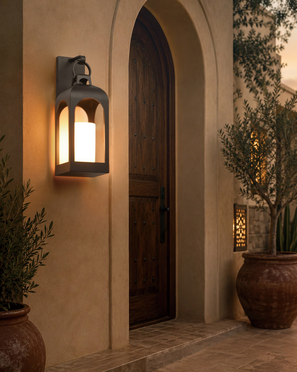 Marrakech 1-Light Wall Sconce Medium by Studio M Lighting – lifestyle