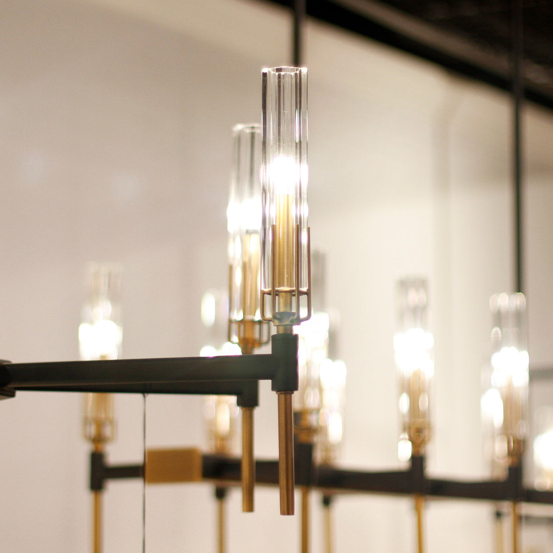 Flambeau 6-Light Chandelier 166125 by Studio M Lighting – lifestyle
