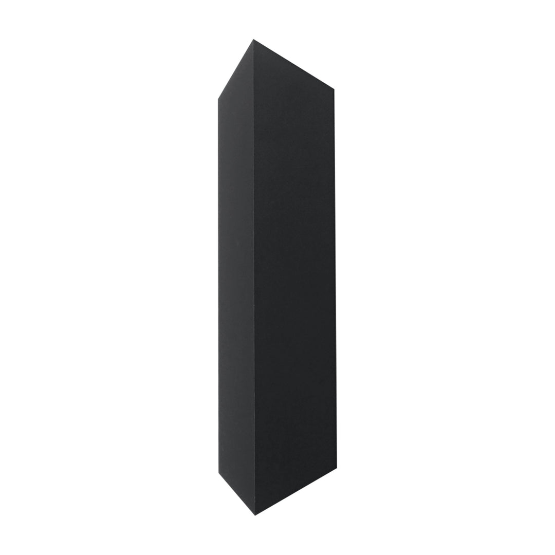 Fractal LED Outdoor Sconce 451564 by Studio M Lighting in Black