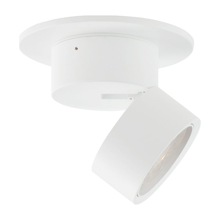 Swinger Mini Adjustable LED Flush Mount by Studio M Lighting in White