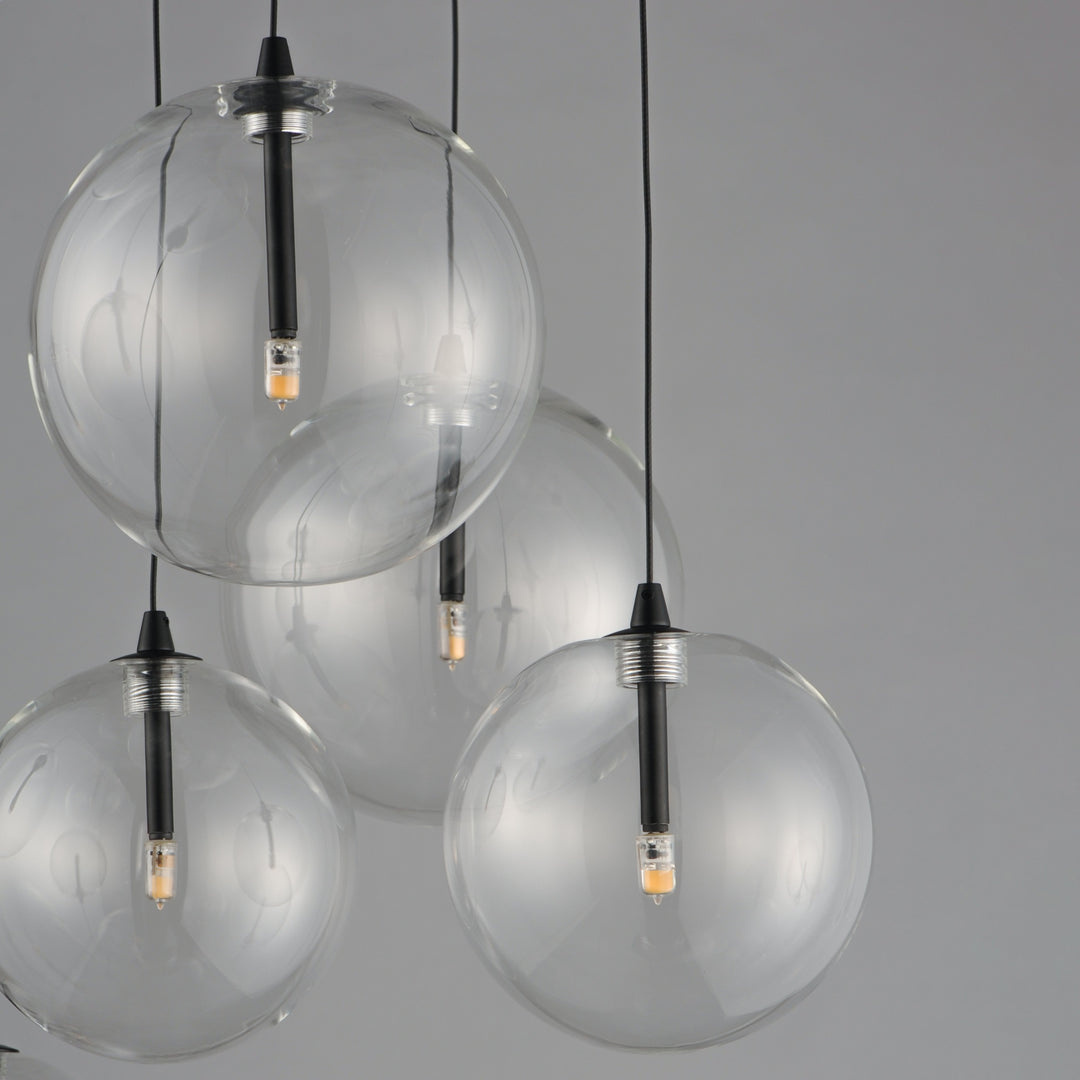 Global 9-Light LED Chandelier by Studio M Lighting – lifestyle
