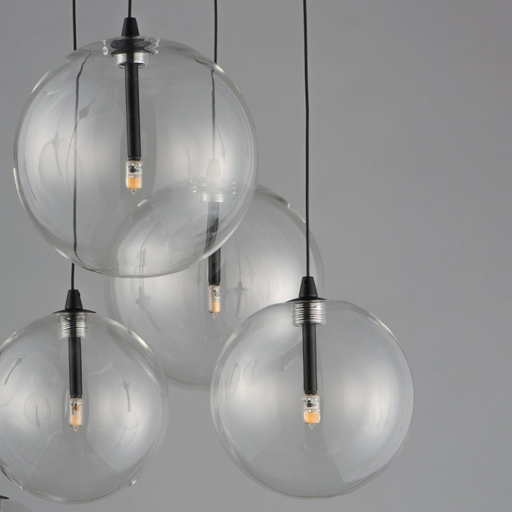 Global 9-Light LED Chandelier by Studio M Lighting – lifestyle