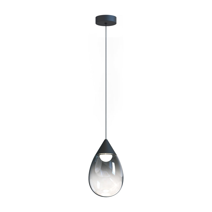 Dewdrop Large LED Pendant by Studio M Lighting in Black