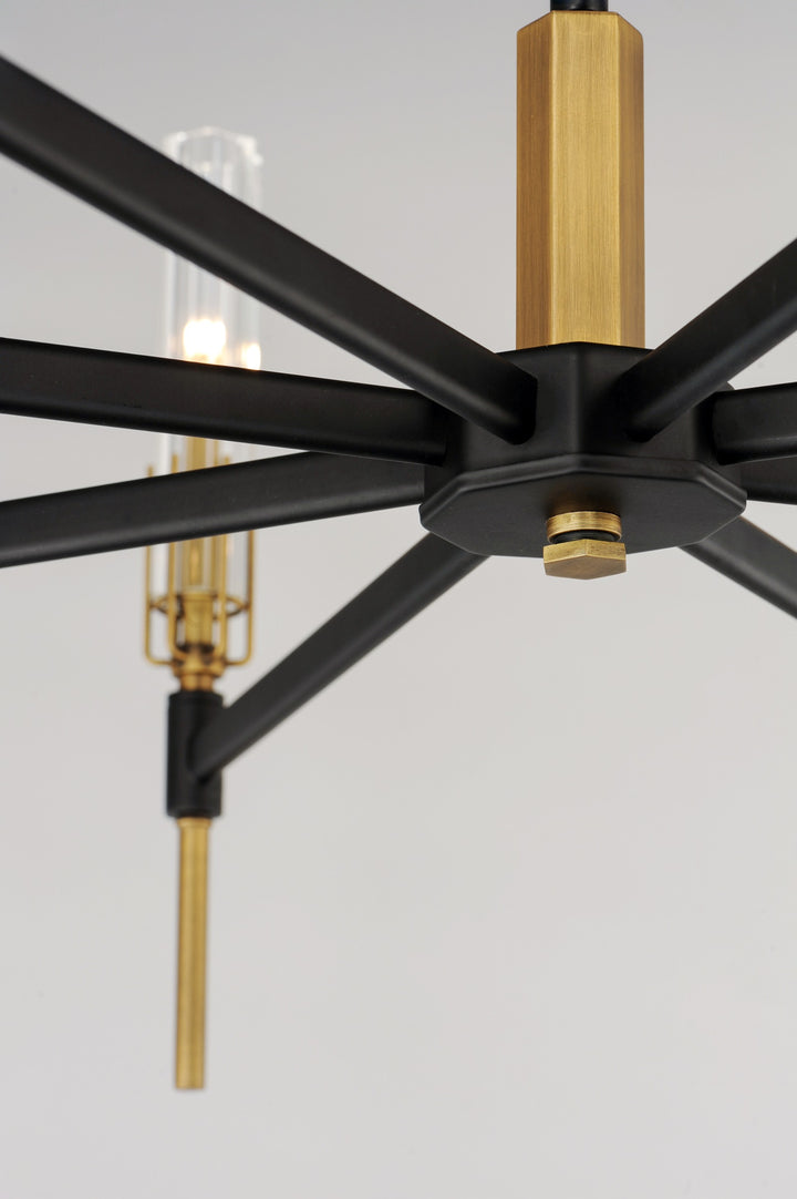 Flambeau 8-Light Chandelier by Studio M Lighting – lifestyle