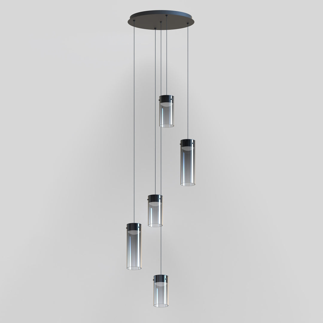 Highball 5-Light LED Pendant by Studio M Lighting – lifestyle