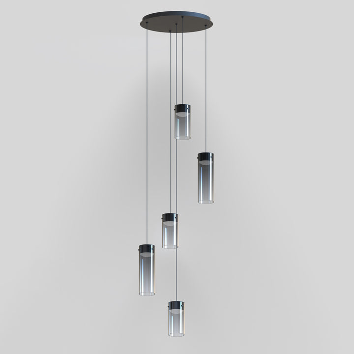 Highball 5-Light LED Pendant by Studio M Lighting – lifestyle