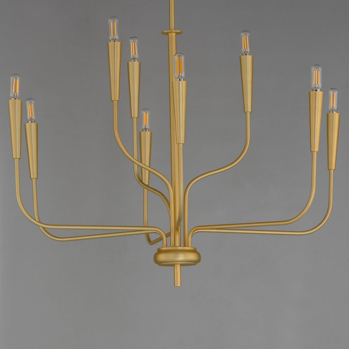 Vela 9-Light Chandelier by Studio M Lighting – lifestyle