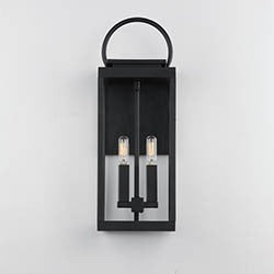 Nassau Vivex Nassau VX 1-Light Large Outdoor Wall Lantern by Studio M Lighting – lifestyle