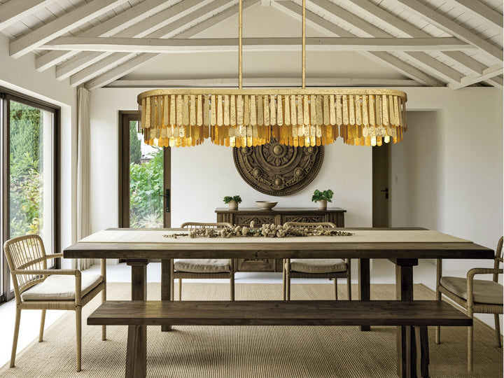 Regalia 48 Linear Chandelier by Studio M Lighting – lifestyle