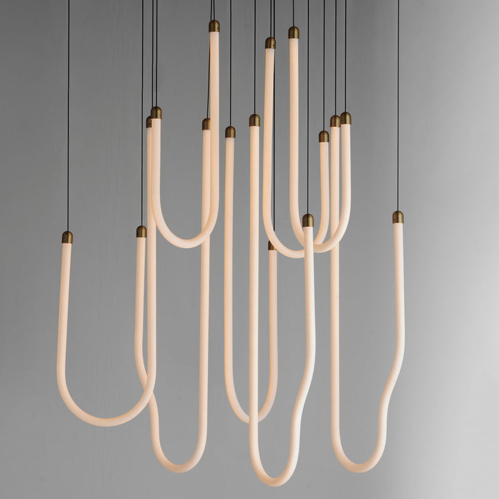 Soleil 8-Light LED Pendant by Studio M Lighting – lifestyle