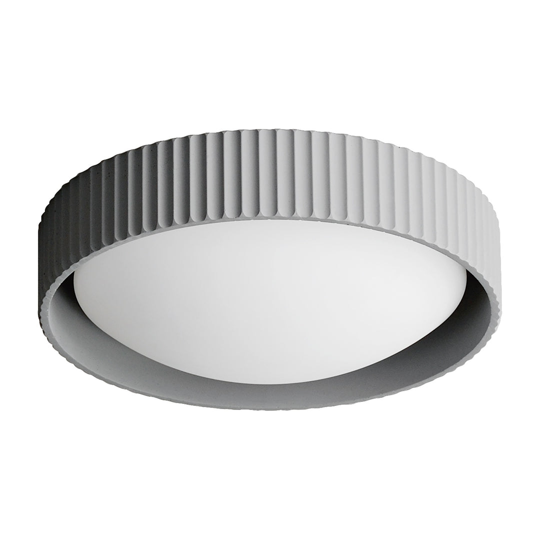 Souffle 14 LED Flush Mount by Studio M Lighting in Gray