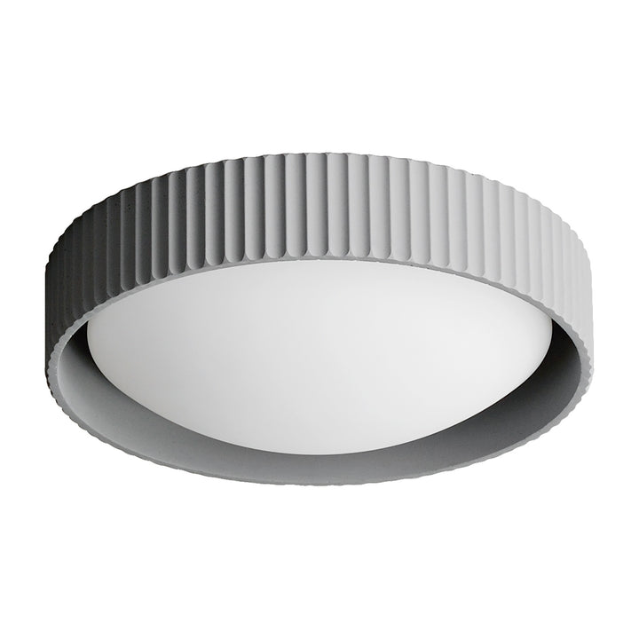 Souffle 14 LED Flush Mount by Studio M Lighting in Gray