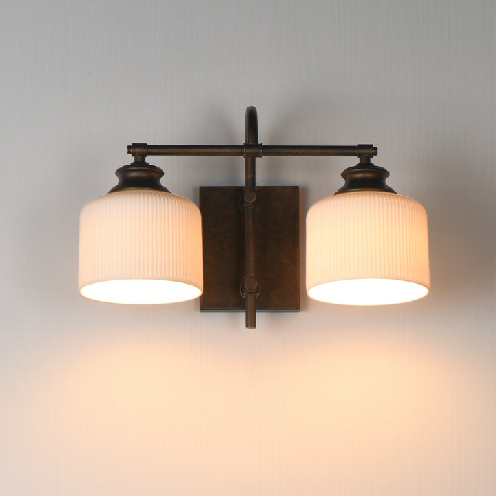 Bisque 2-Light Wall Sconce by Studio M Lighting – lifestyle