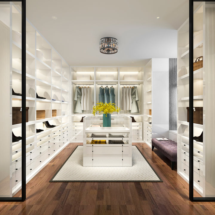 Madeline 3-Light Flush Mount by Studio M Lighting – lifestyle