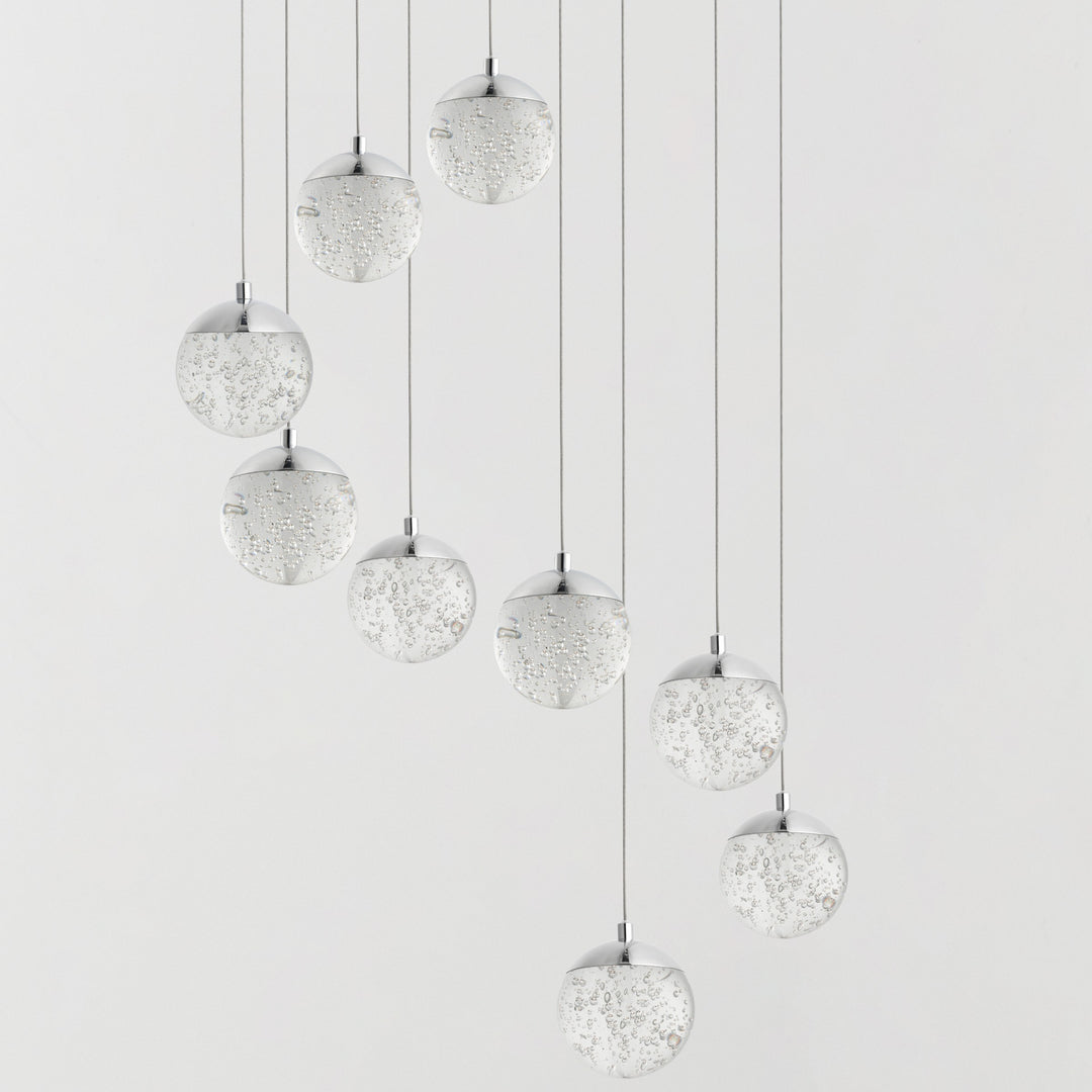 Orb II LED 9-Light Pendant by Studio M Lighting – lifestyle