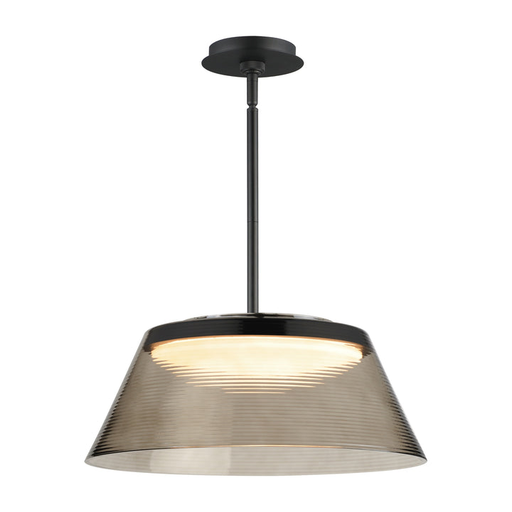 Jensen 18 LED Pendant by Studio M Lighting in Black