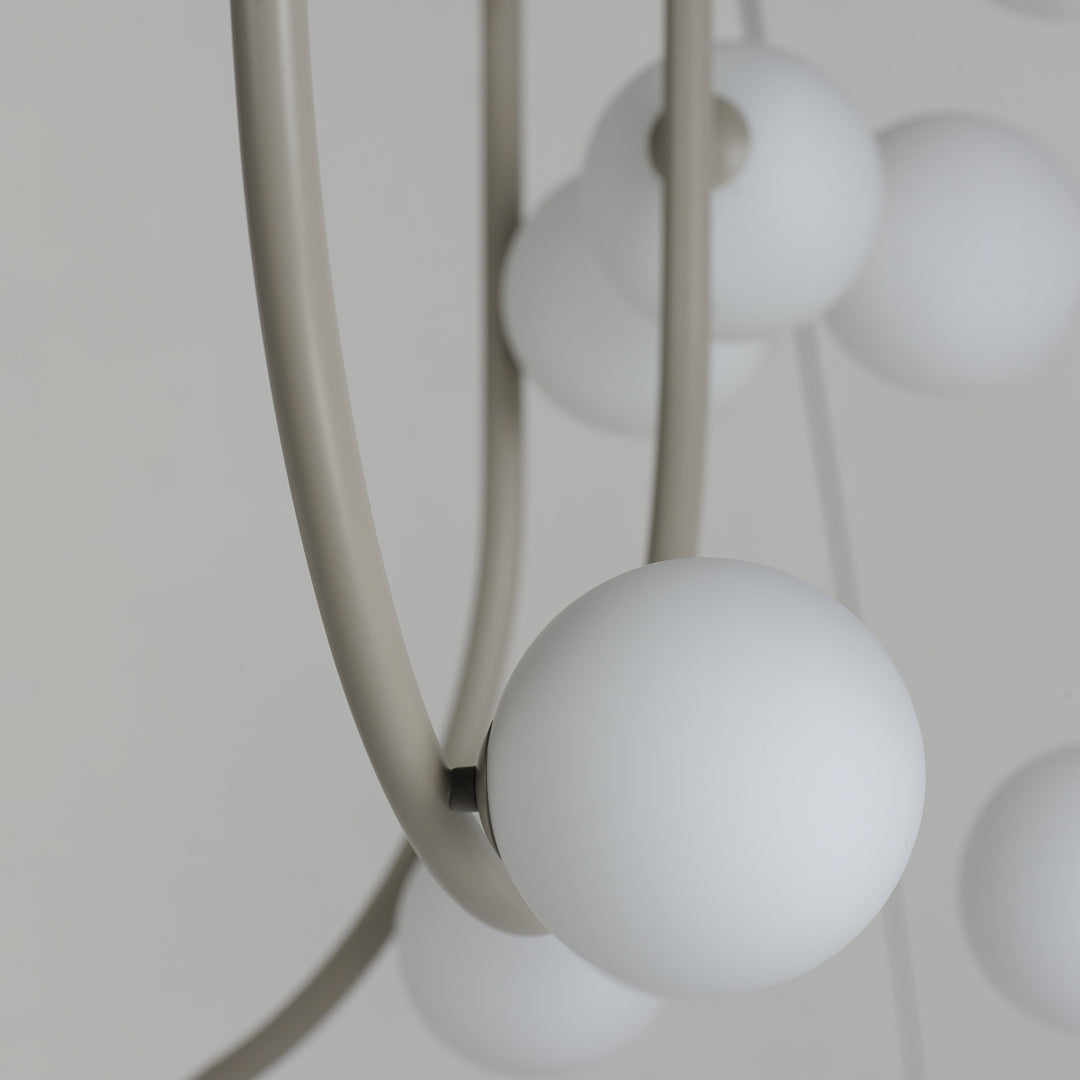 Contour MTO Contour 36-Light MTO Fixed Pendant by Studio M Lighting – lifestyle
