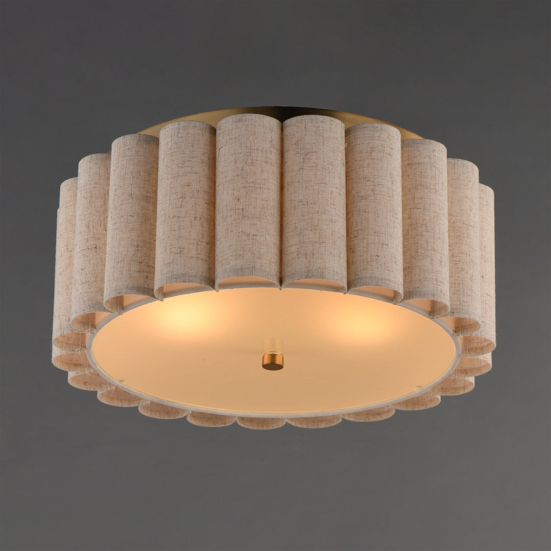 Penelope 2-Light Flush mount by Studio M Lighting – lifestyle