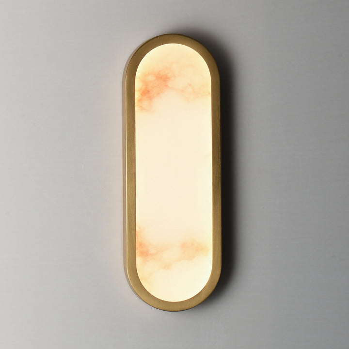 Plinth 15 LED Alabaster Wall Sconce by Studio M Lighting – lifestyle