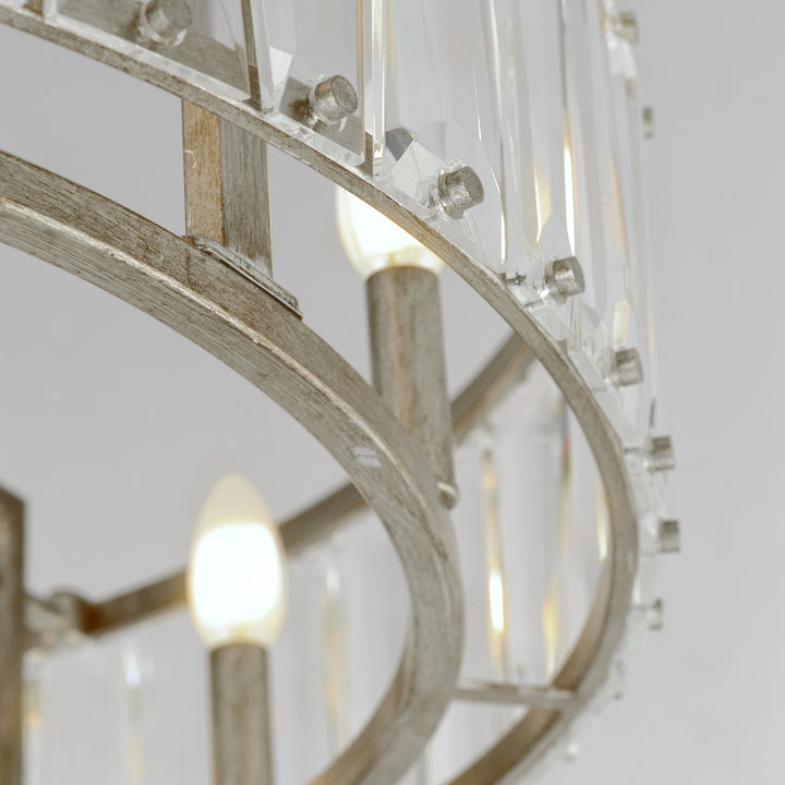 Odeon 8-Light WiFi-enabled LED Fandelight by Studio M Lighting – lifestyle