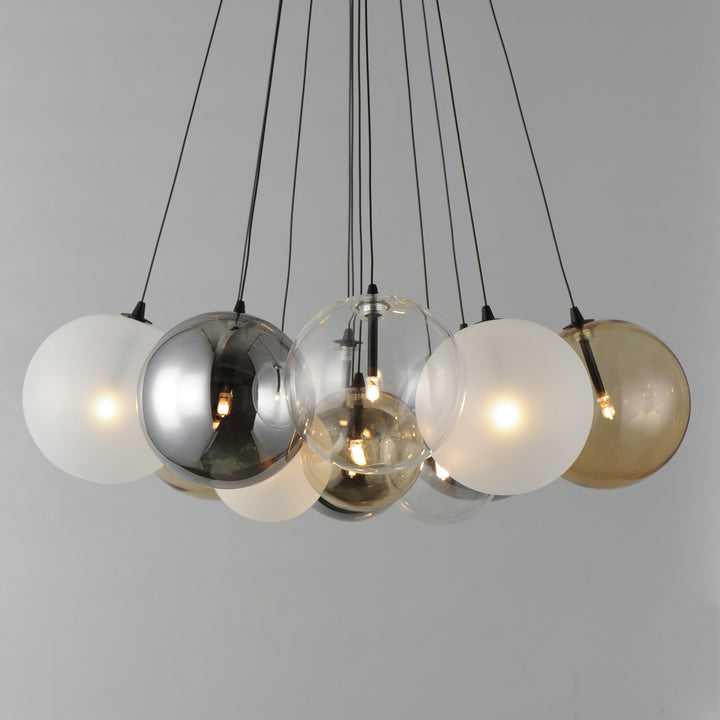 Burst 12-Light LED Pendant by Studio M Lighting – lifestyle