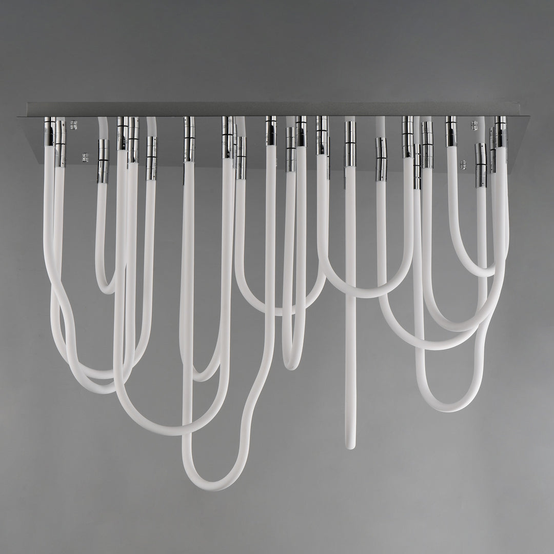 Soleil 14-Light LED SQ Flush Mount by Studio M Lighting – lifestyle