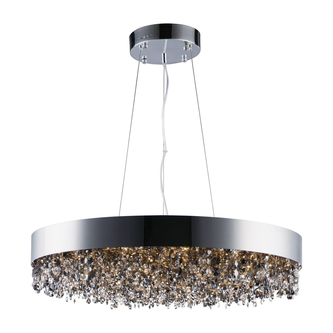 Mystic 22-Light LED Pendant 369657 by Studio M Lighting in Polished Chrome