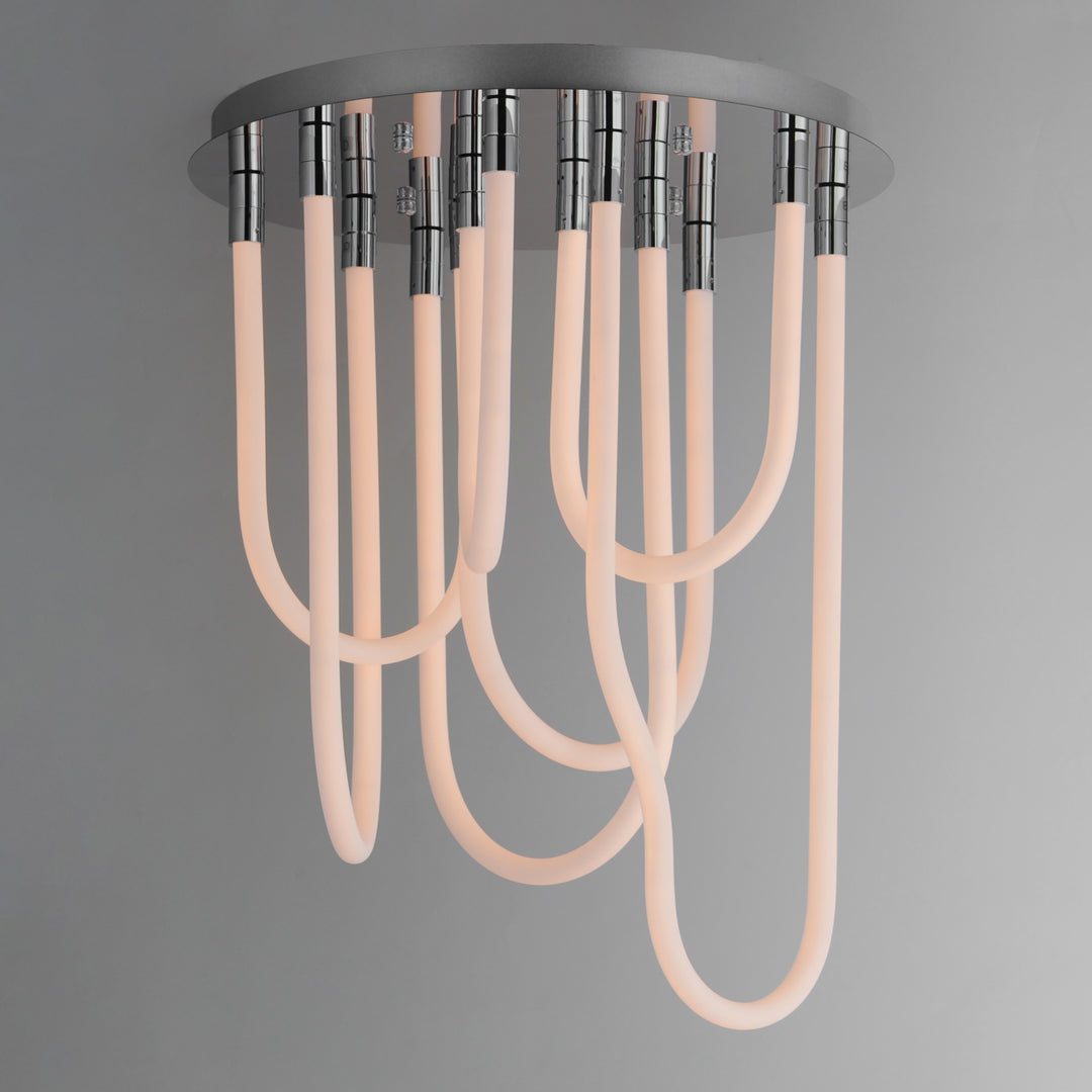 Soleil 7-Light LED RD Flush Mount by Studio M Lighting – lifestyle