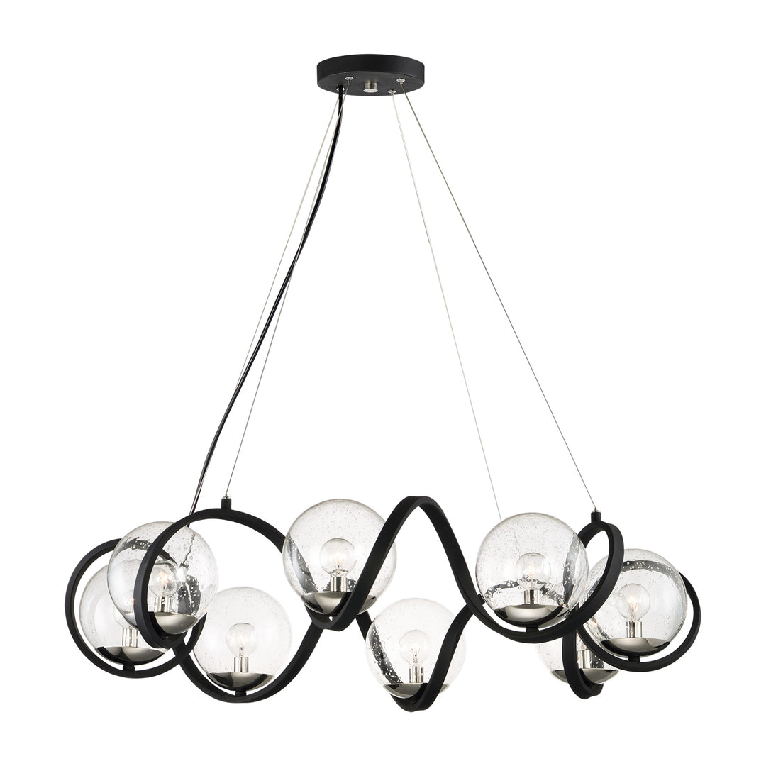 Curlicue 8-Light Pendant by Studio M Lighting