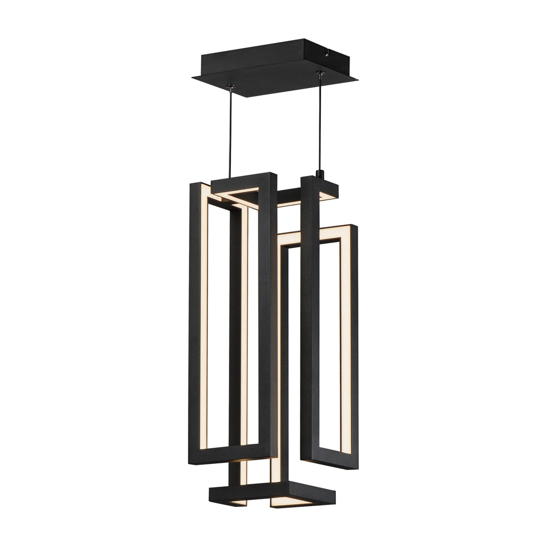 Penrose 18 LED Pendant by Studio M Lighting in Black