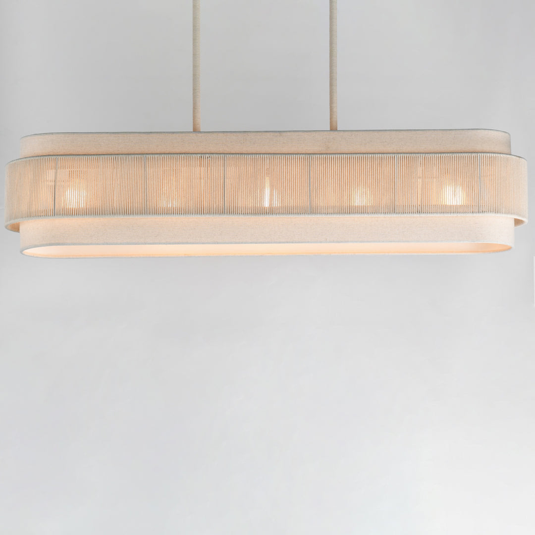Seacliff 5-Light Linear Chandelier by Studio M Lighting – lifestyle