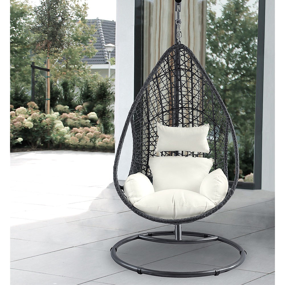 Bravo Outdoor Egg Chair by Whiteline Modern Living – lifestyle