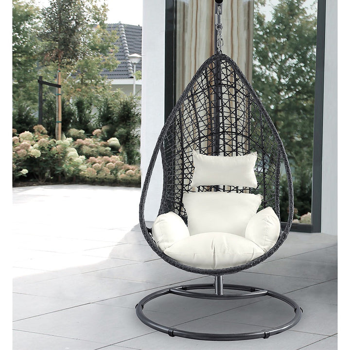 Bravo Outdoor Egg Chair by Whiteline Modern Living – lifestyle