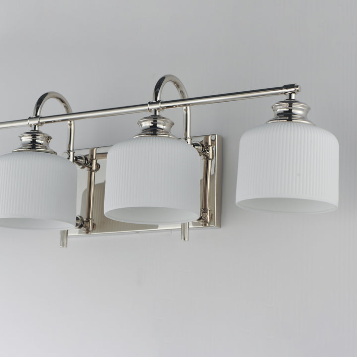 Bisque 4-Light Bath Vanity by Studio M Lighting – lifestyle
