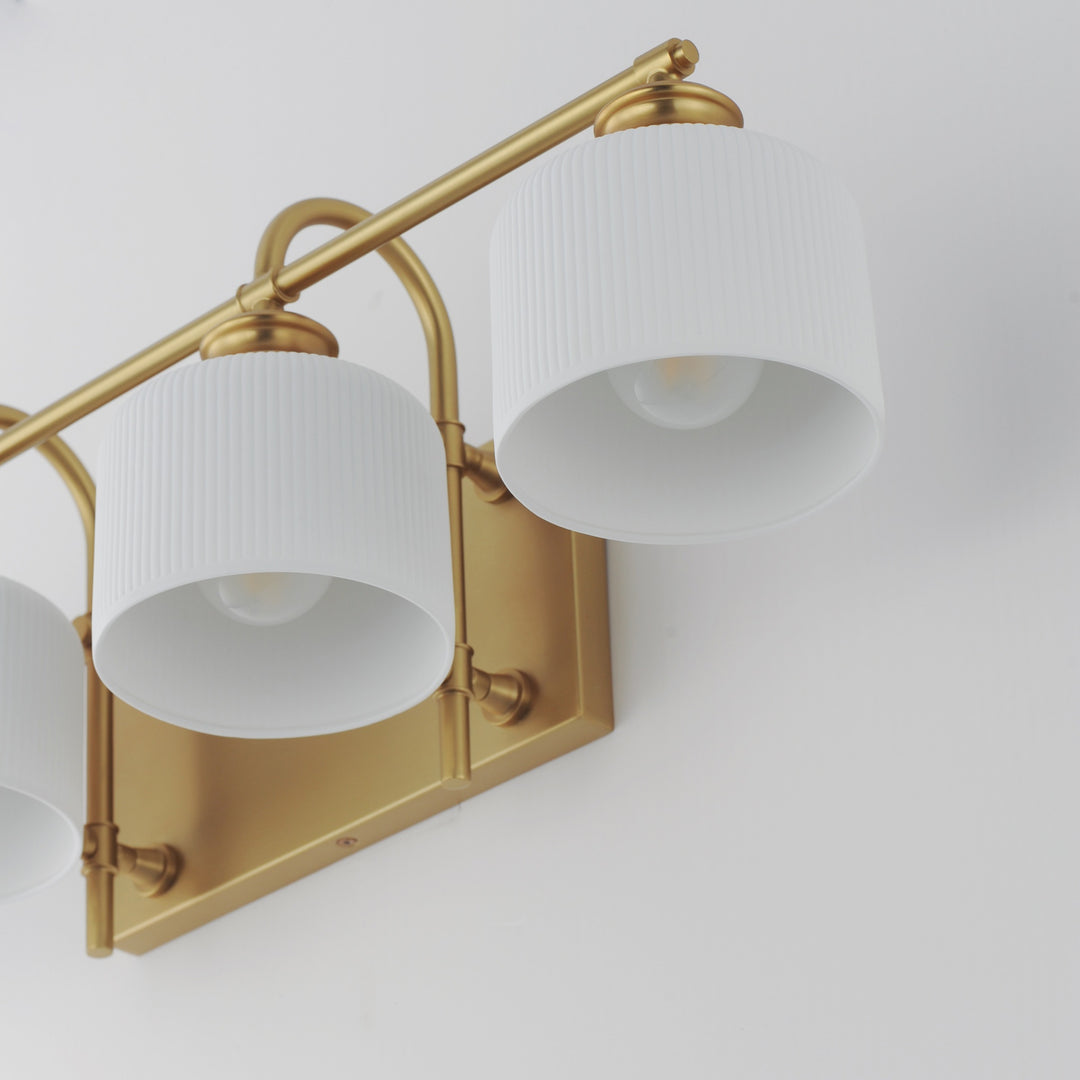 Bisque 4-Light Bath Vanity by Studio M Lighting – lifestyle