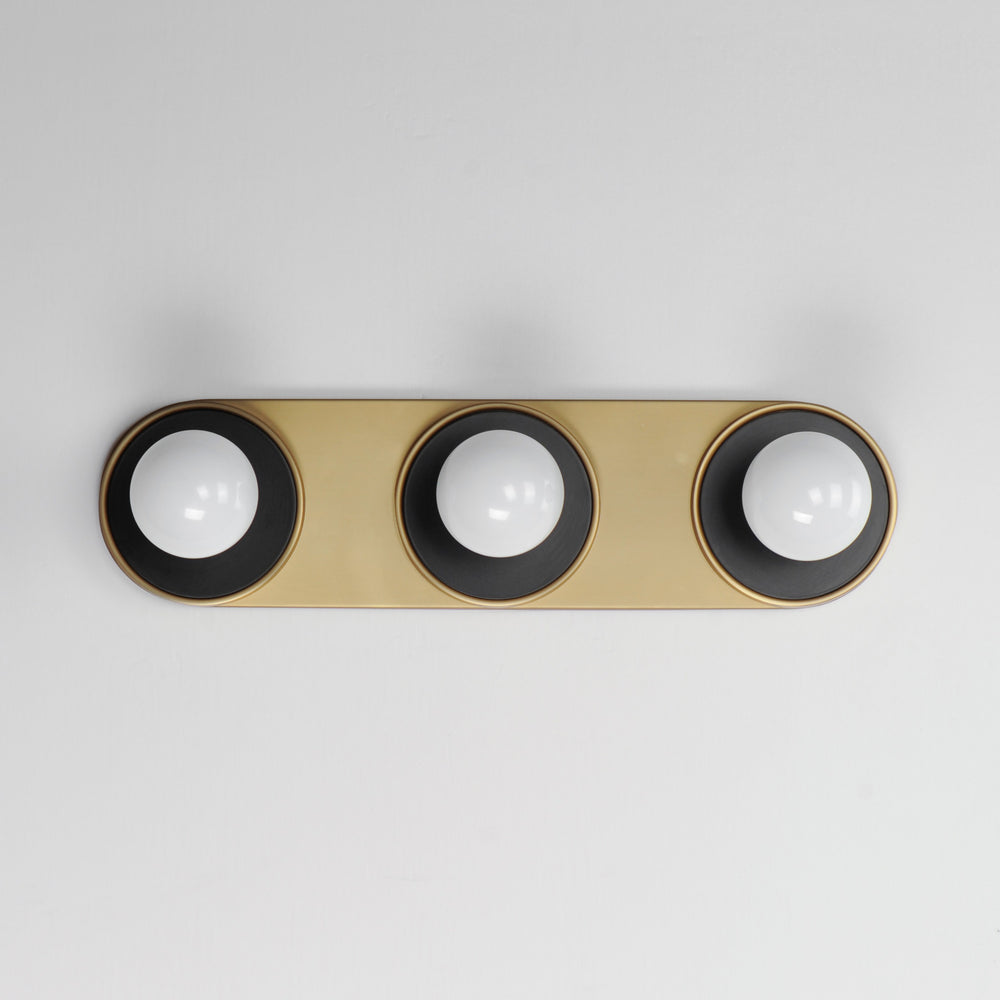 Hollywood 3-Light Sconce w/ LED Bulb by Studio M Lighting – lifestyle