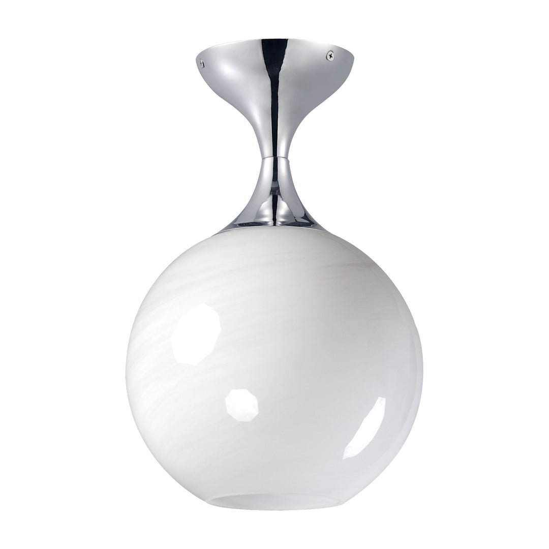 Neve Flush Mount by Studio M Lighting in Polished Chrome