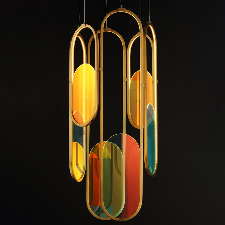Trance 6-Light LED Pendant by Studio M Lighting – lifestyle