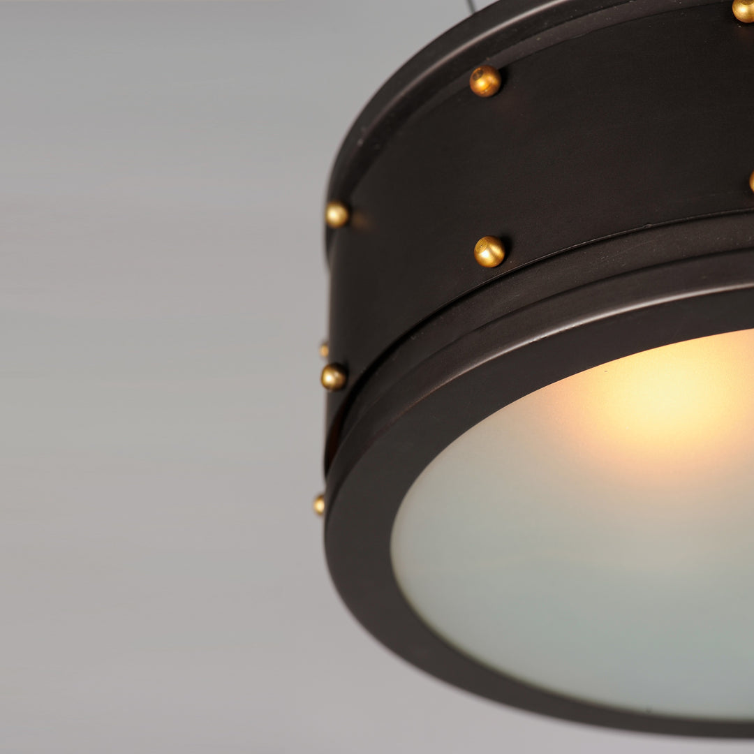 Trestle 2-Light Flush Mount by Studio M Lighting – lifestyle