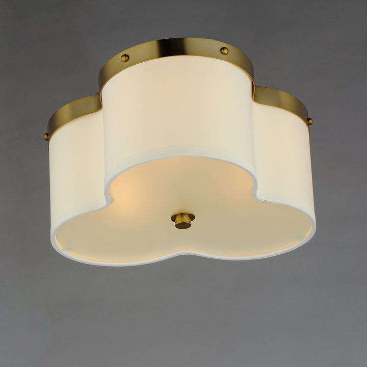 Clover 3-Light Flush Mount by Studio M Lighting – lifestyle